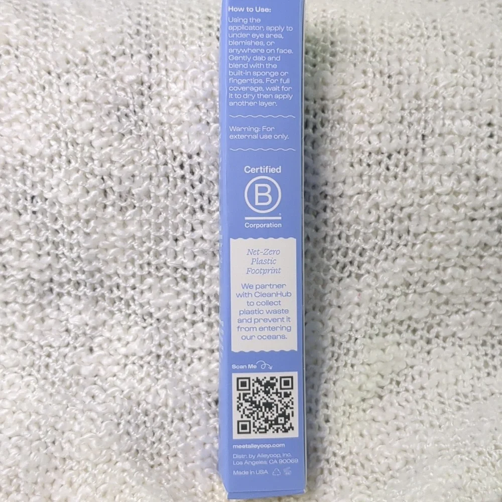 Alleyoop Game Face Second Skin Concealer in Winner, 5.5 ml/0.19fl oz